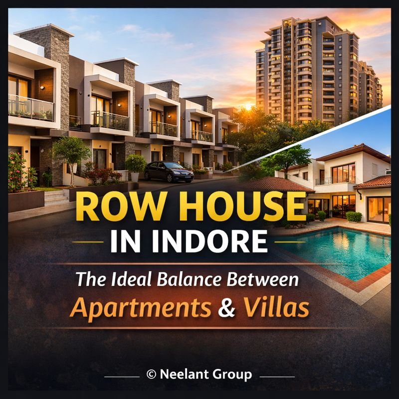 Row House in Indore – A Perfect Balance Between Apartments & Villas | Neelant Group